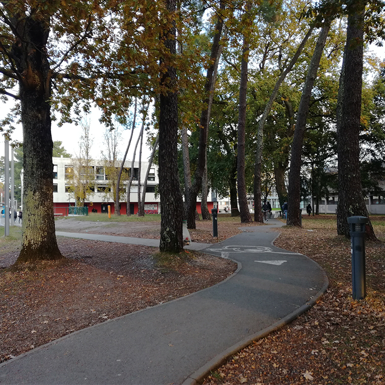 Espaces publics du campus de Pessac - Agence concertation FRANCOM